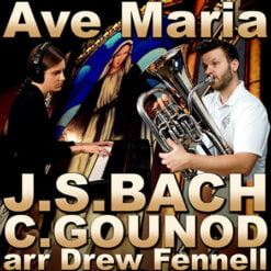 AVE MARIA - Johann Sebastian Bach, Charles Gounod arr. Drew R. Fennell (MP3)